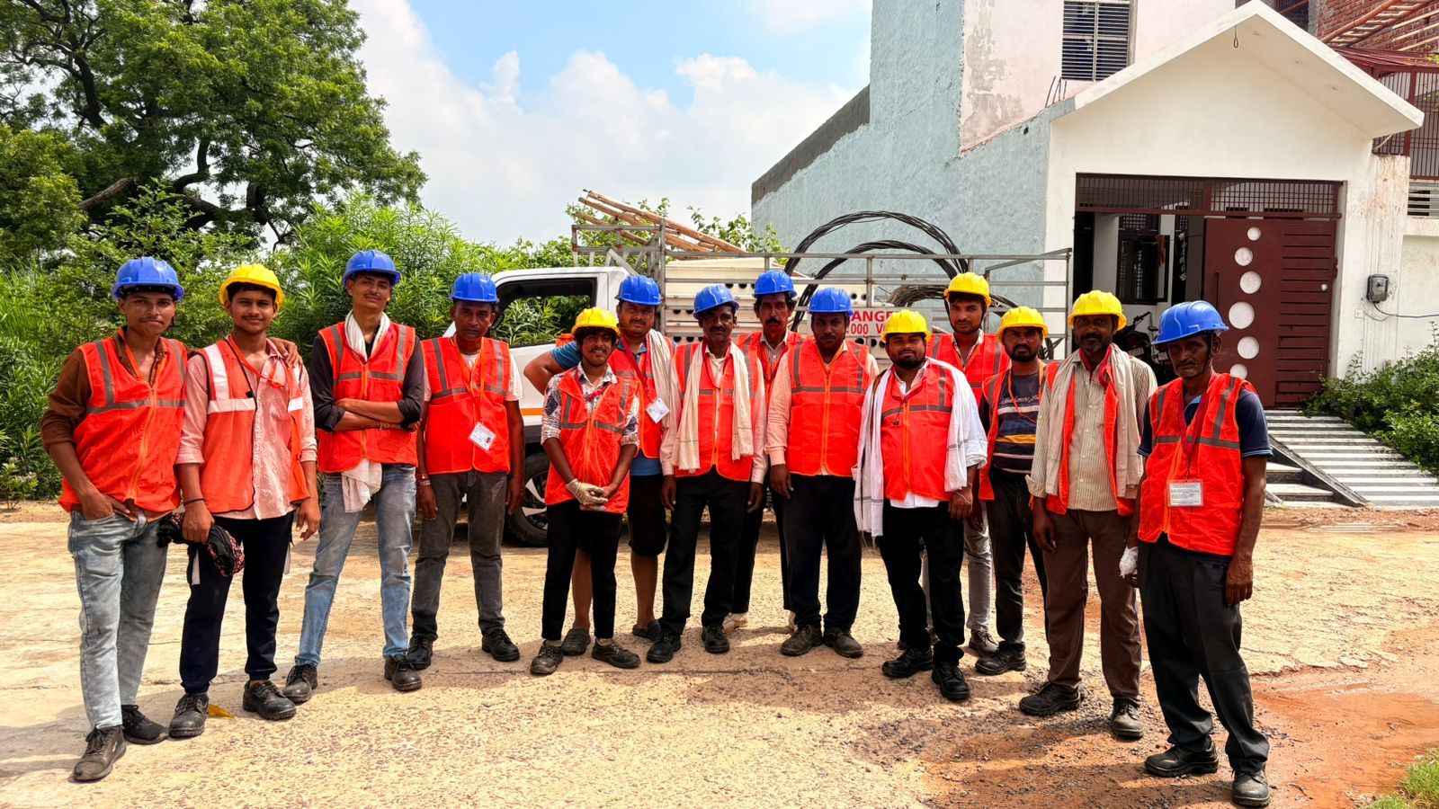 SJ Powertech field team